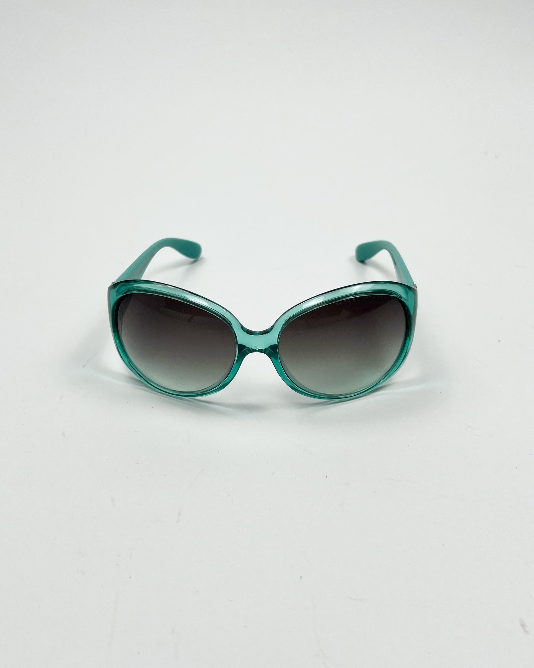 00's Marc Jacobs Oversized Sunglasses in Aqua