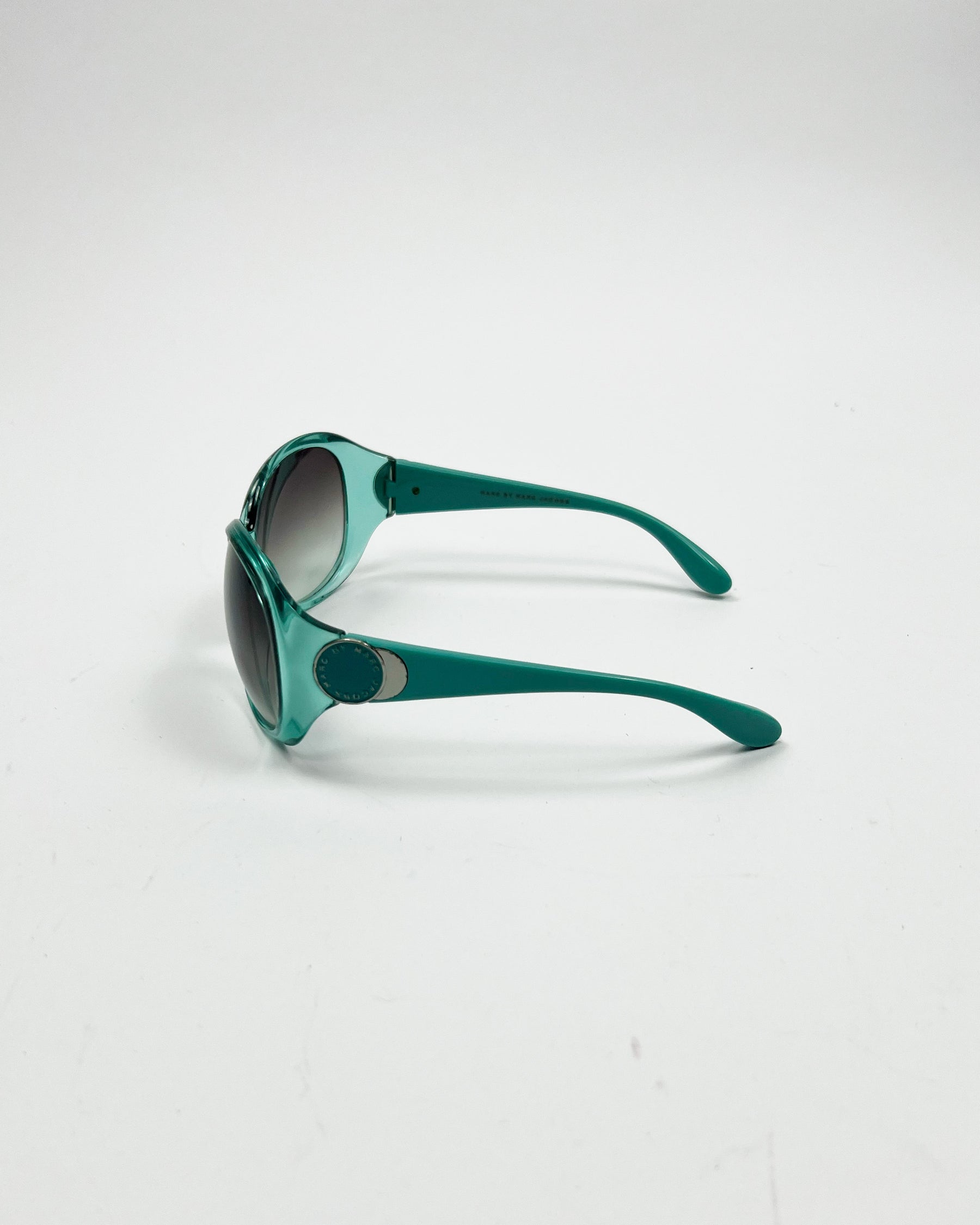 00's Marc Jacobs Oversized Sunglasses in Aqua