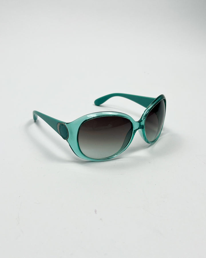 00's Marc Jacobs Oversized Sunglasses in Aqua