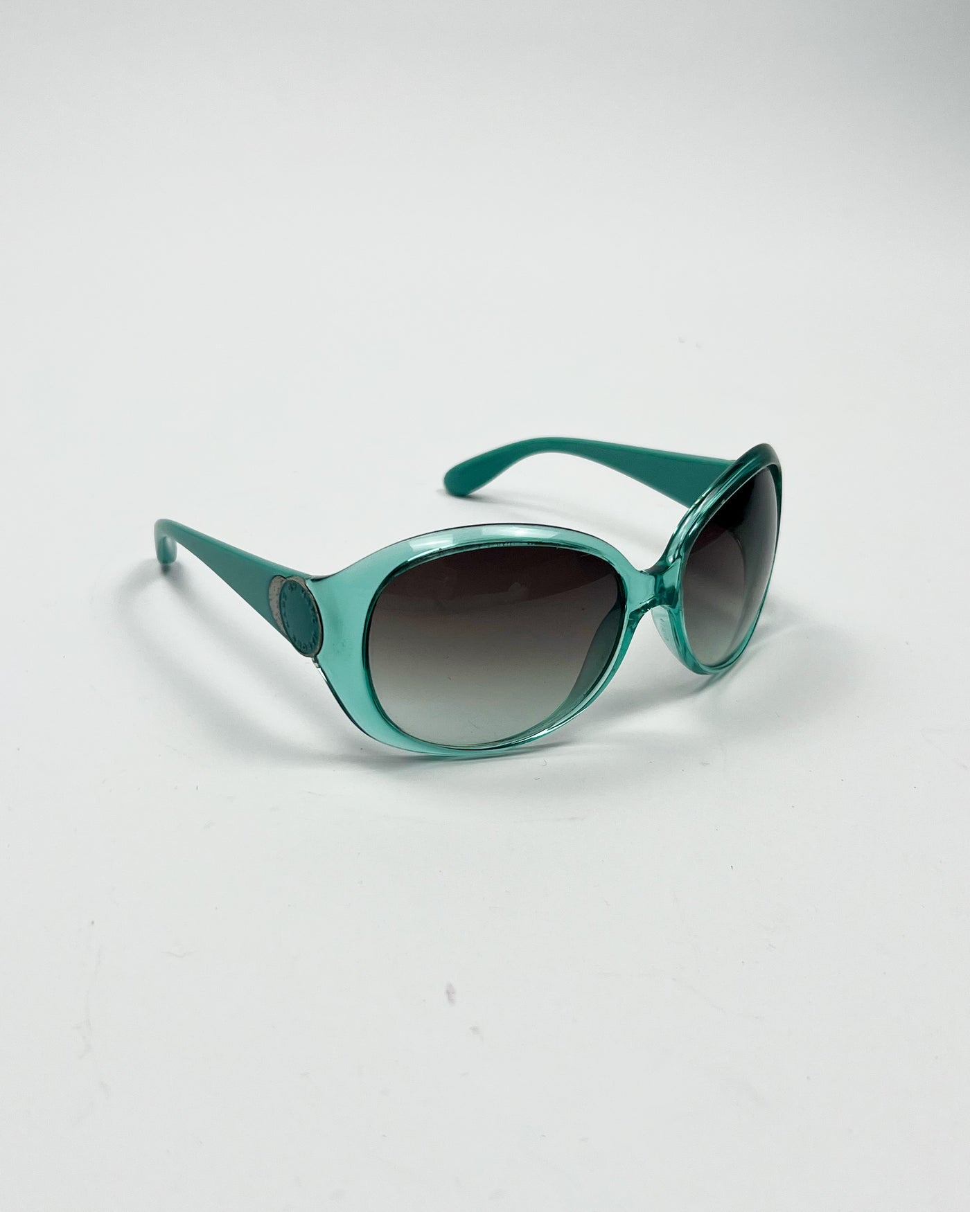 00's Marc Jacobs Oversized Sunglasses in Aqua