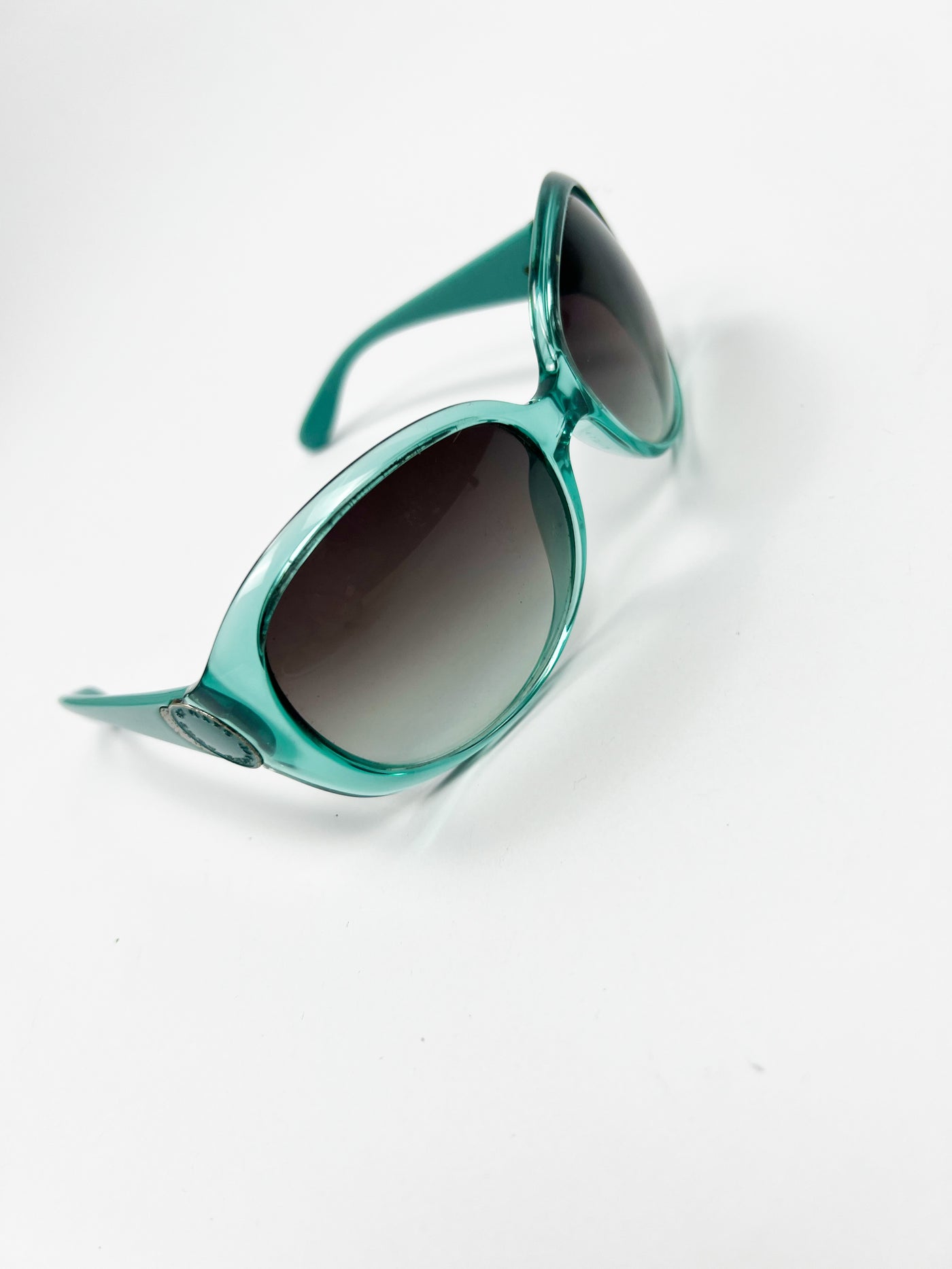 00's Marc Jacobs Oversized Sunglasses in Aqua