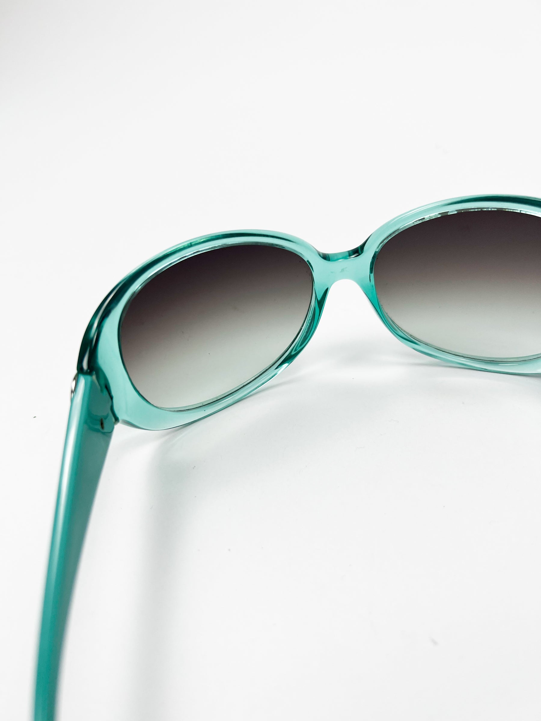 00's Marc Jacobs Oversized Sunglasses in Aqua