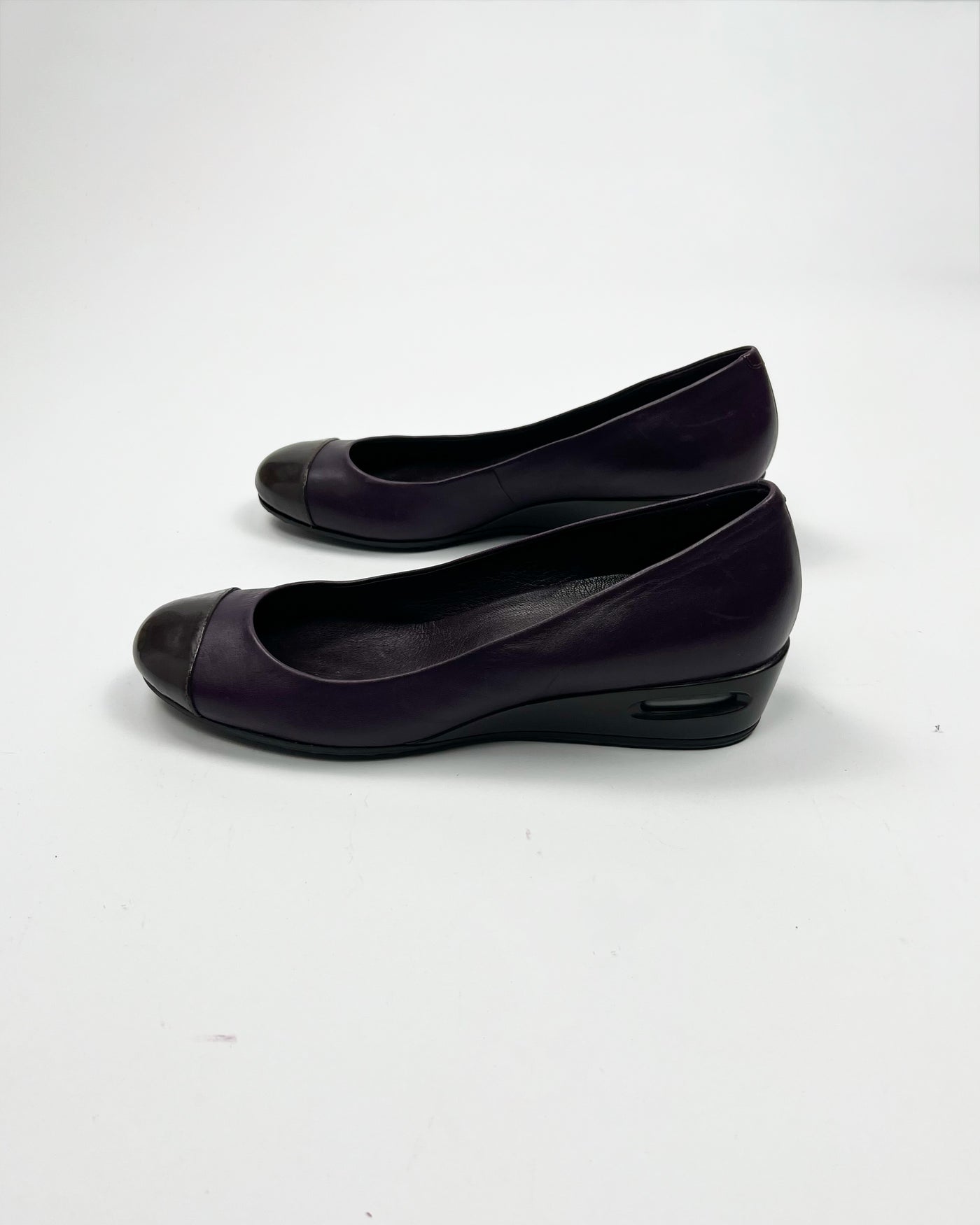 00's Nike Air x Cole Haan Ballerina Wedges in Plum - UK 7
