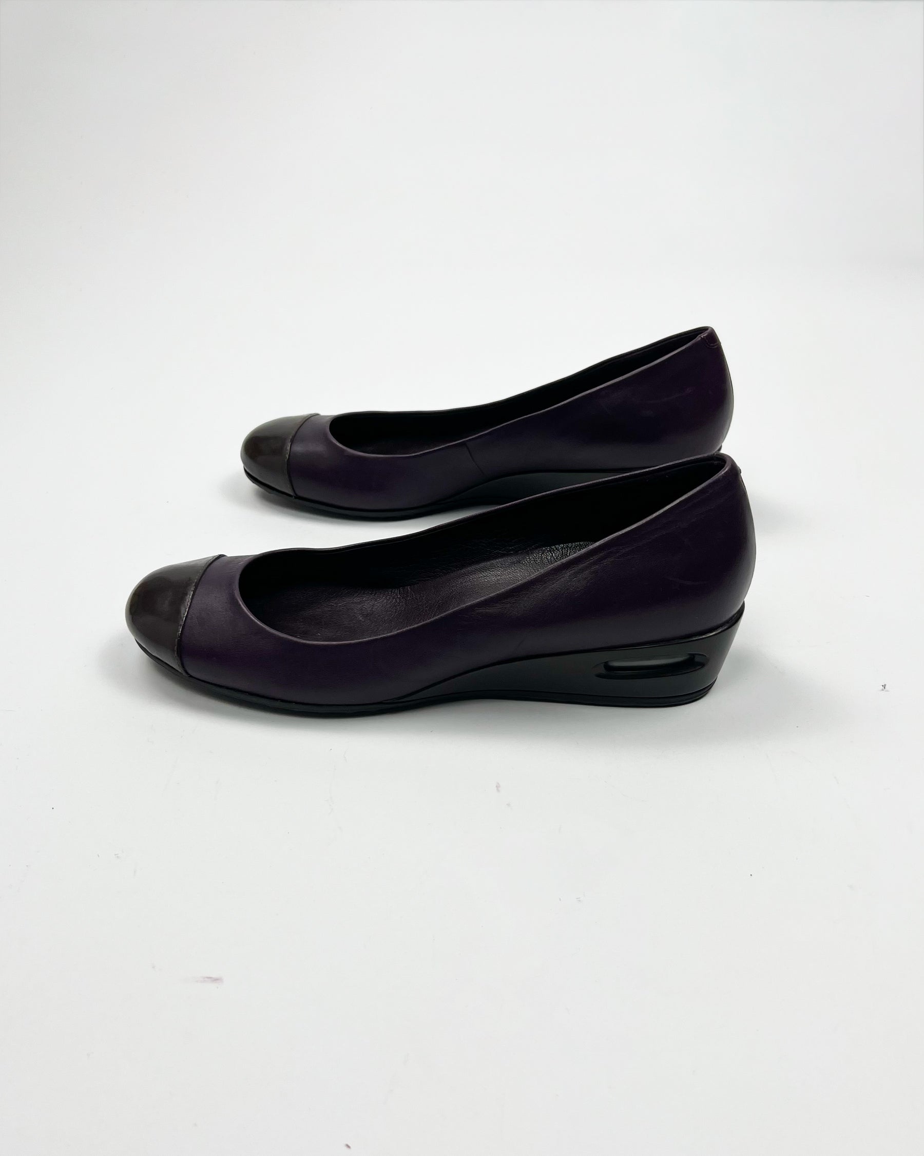00's Nike Air x Cole Haan Ballerina Wedges in Plum - UK 7