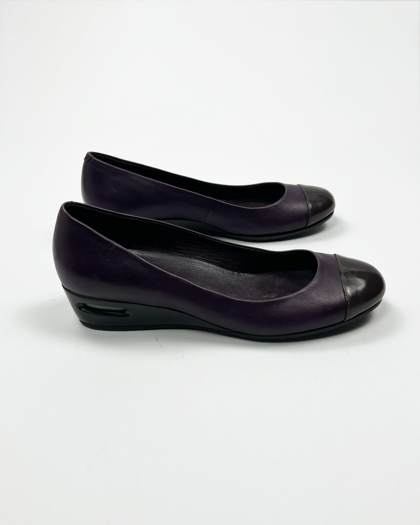 00's Nike Air x Cole Haan Ballerina Wedges in Plum - UK 7