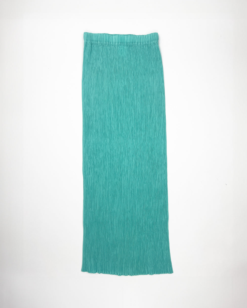 AW 2001 Issey Miyake Mainline Longsleeve Top in Aquamarine - S