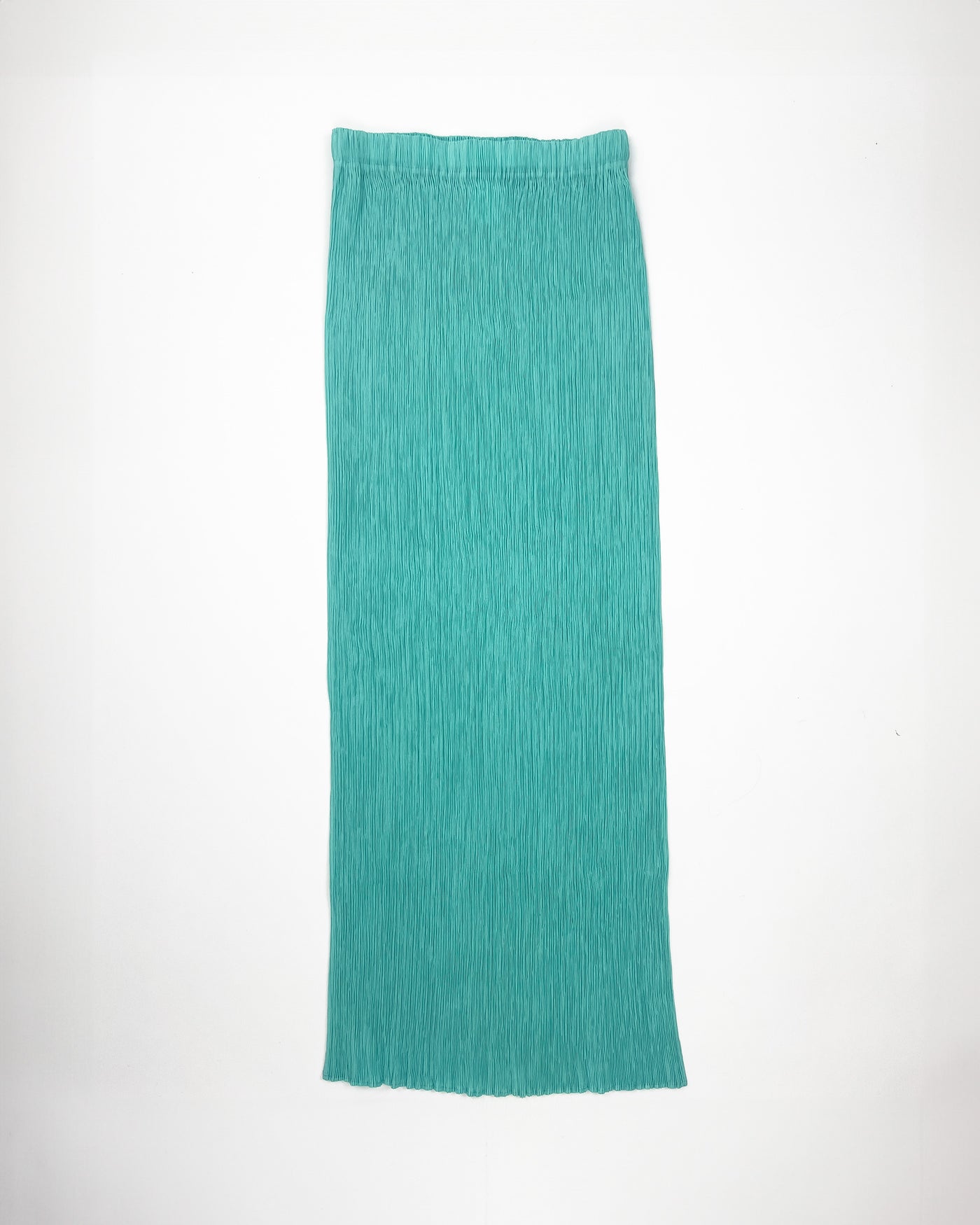 AW 2001 Issey Miyake Mainline Longsleeve Top in Aquamarine - S