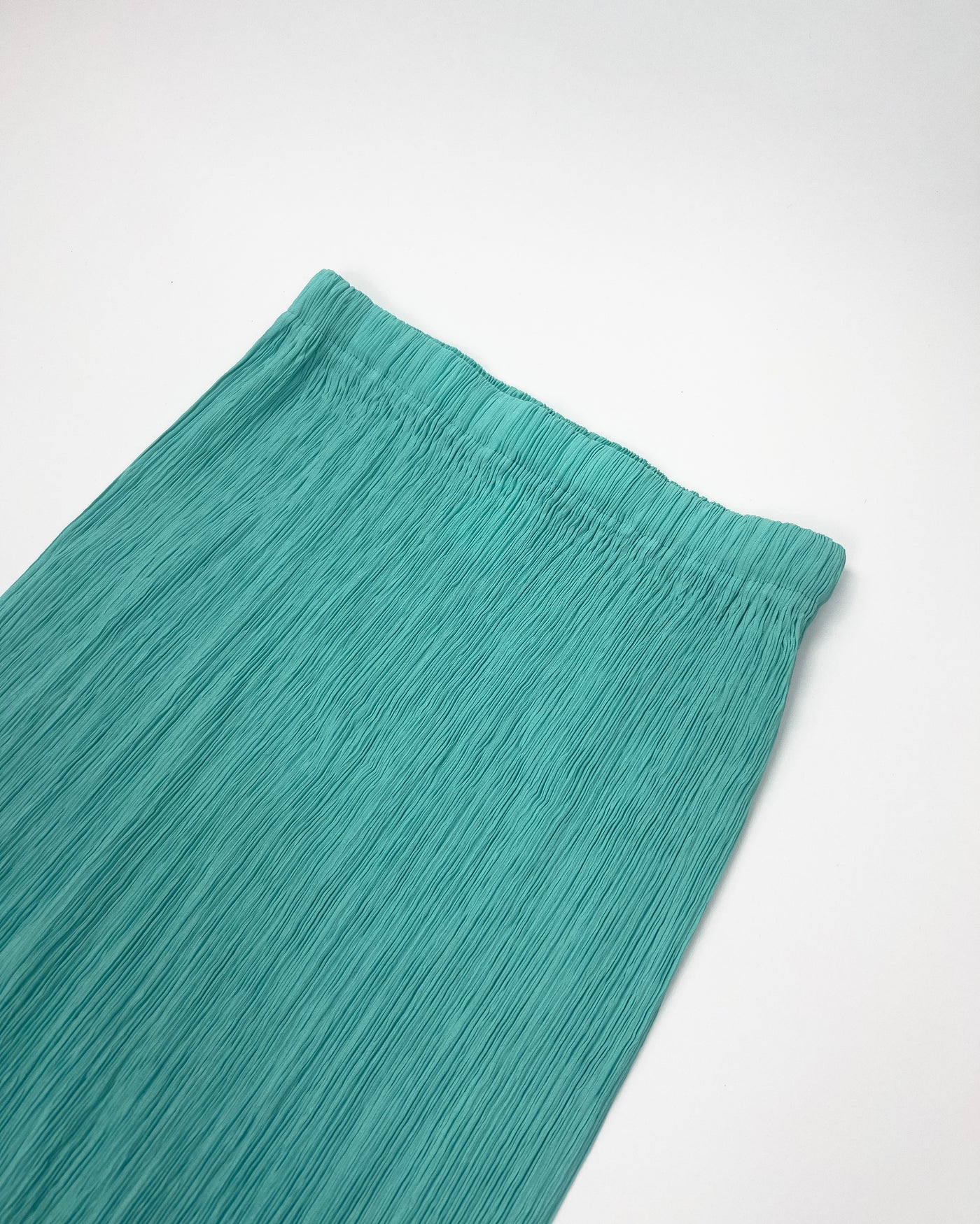 AW 2001 Issey Miyake Mainline Longsleeve Top in Aquamarine - S