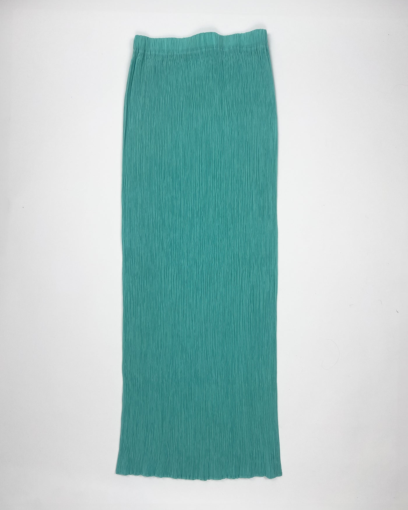 AW 2001 Issey Miyake Mainline Longsleeve Top in Aquamarine - S