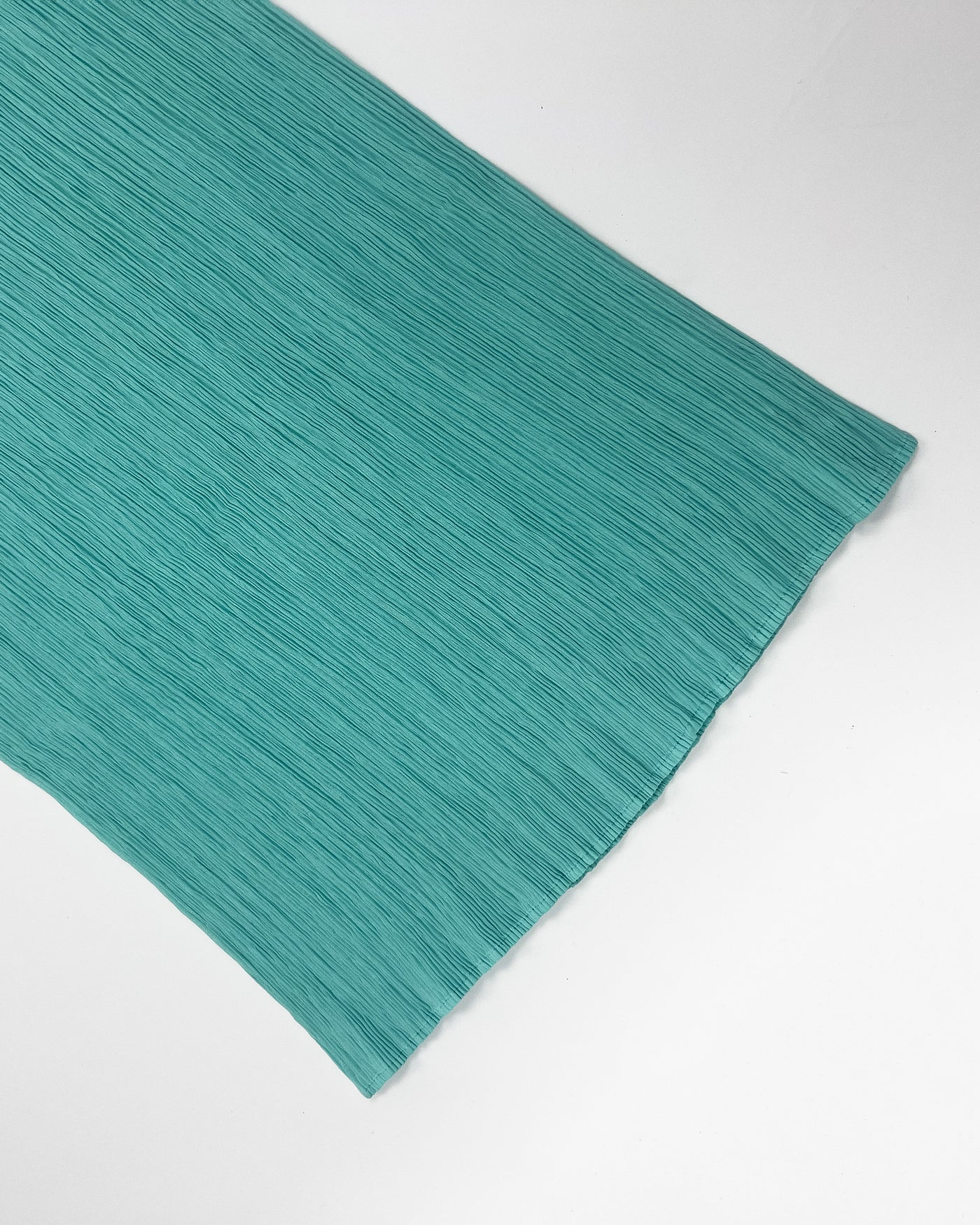 AW 2001 Issey Miyake Mainline Longsleeve Top in Aquamarine - S