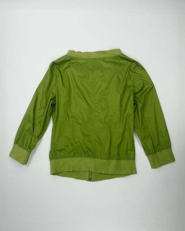 00's Miss Sixty Ruched Technical Jacket with 3/4 Length Sleeves - M