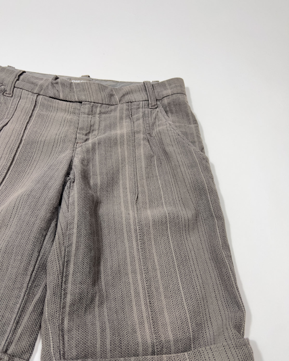 00's Diesel Tailored Bermuda Shorts in Grey - W28