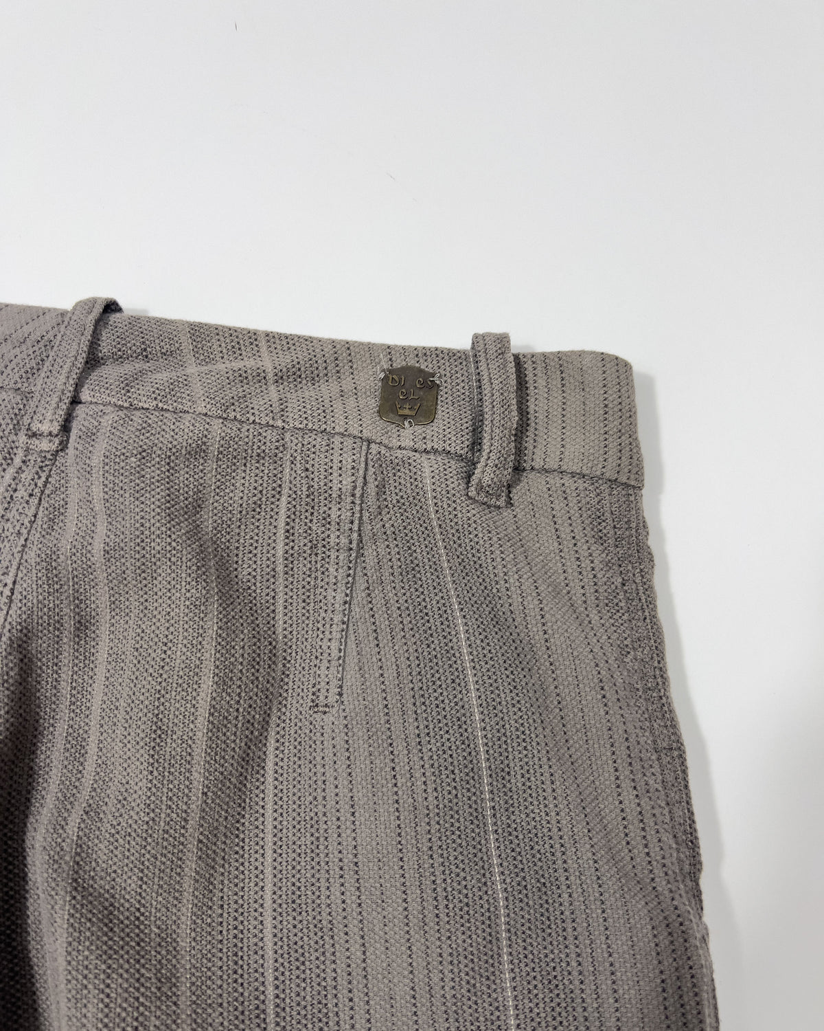 00's Diesel Tailored Bermuda Shorts in Grey - W28