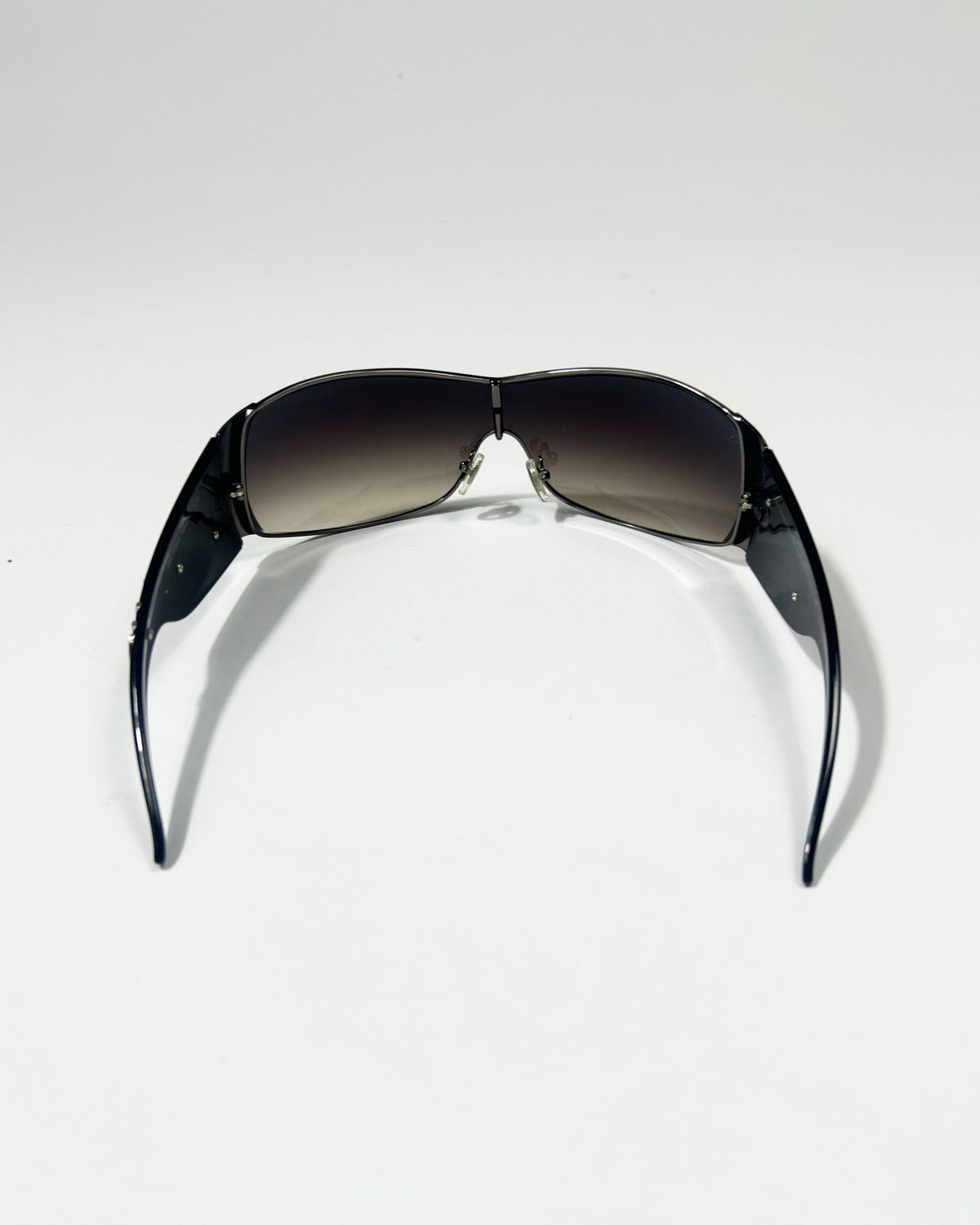 2014 Dolce & Gabbana wrap-around sunglasses in Black