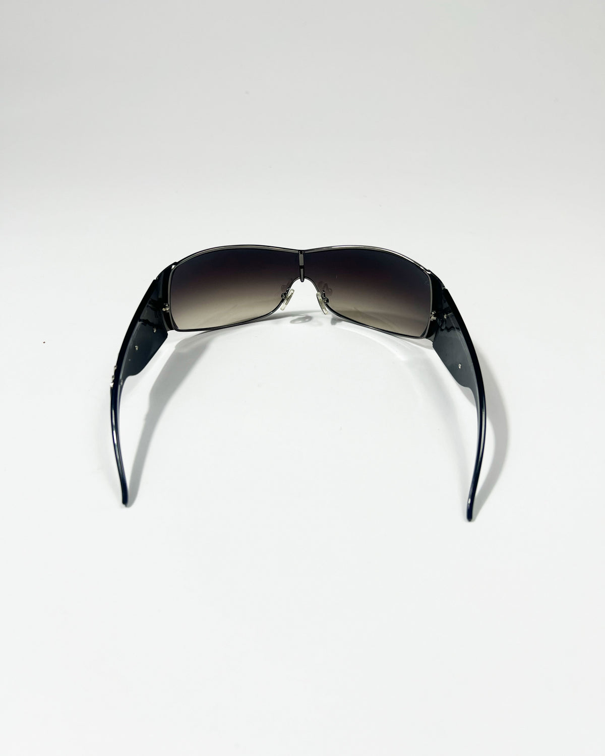 2014 Dolce & Gabbana wrap-around sunglasses in Black