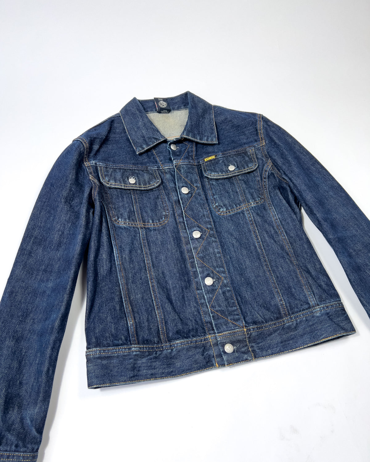 00's Diesel Denim Jacket in Indigo Blue - S