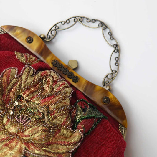 Red Boho Bag 