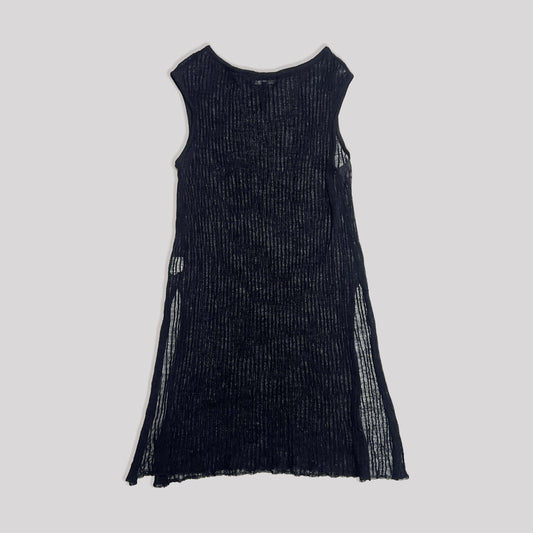 Sarah Pacini Mohair Tunic in Navy - S/M 