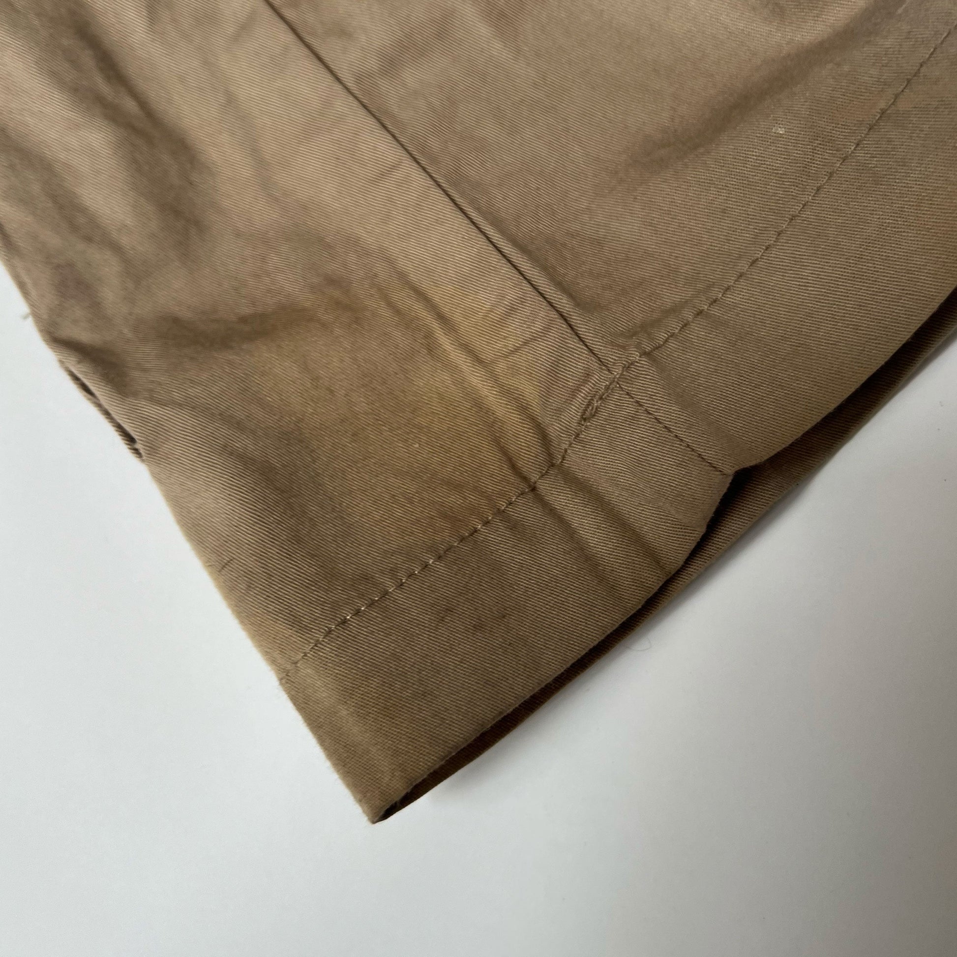 Vintage Plein Sud Utility Two Piece Skirt Suit in Beige - S 