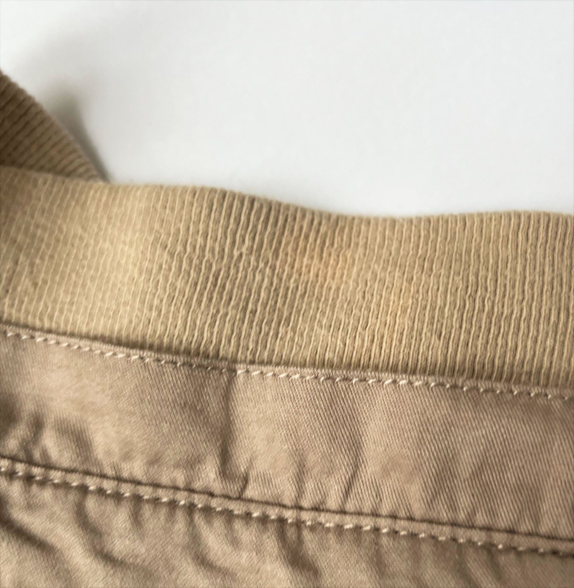 Vintage Plein Sud Utility Two Piece Skirt Suit in Beige - S 