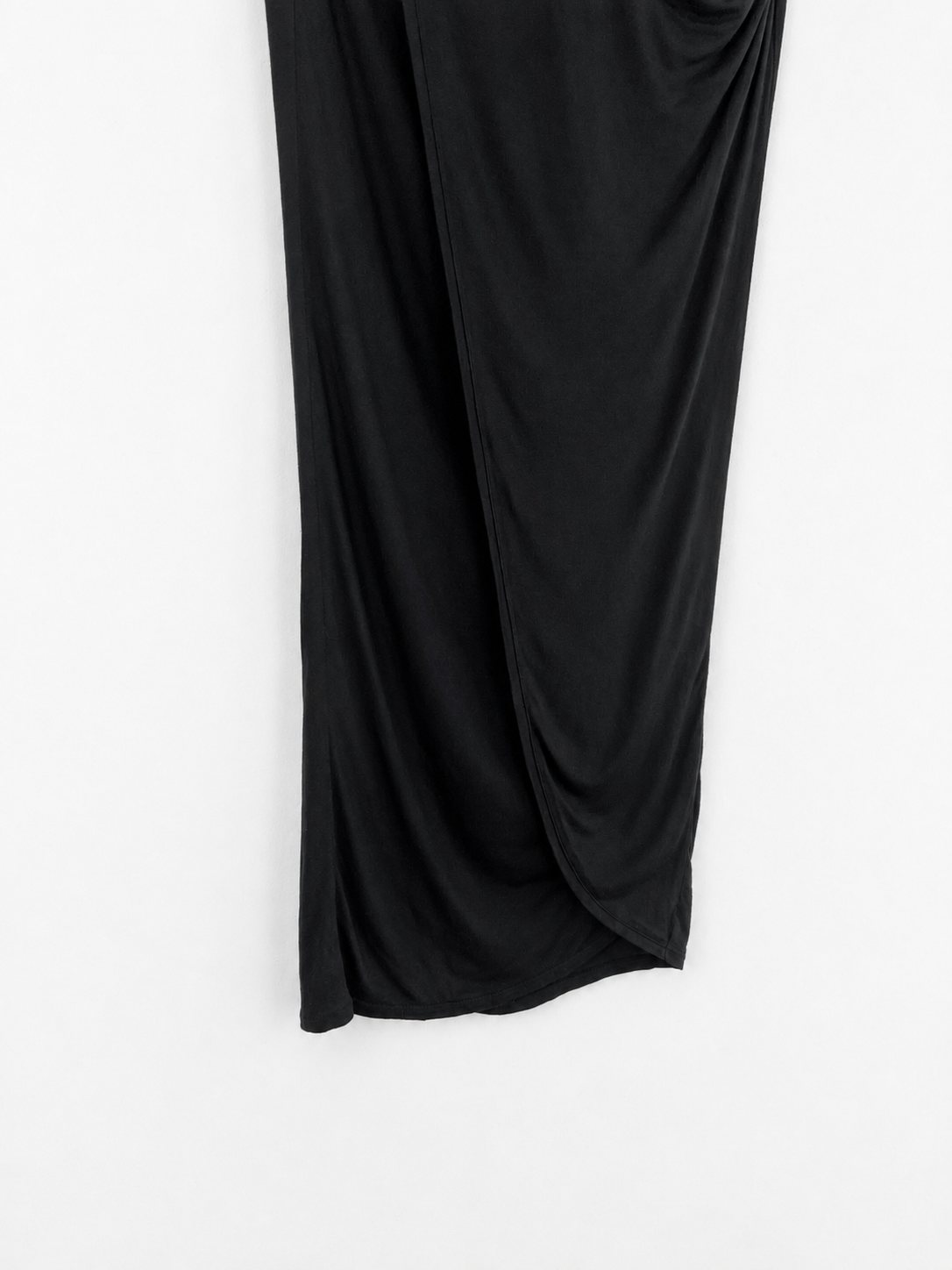 All Saints Draped Mini Dress in Black - S