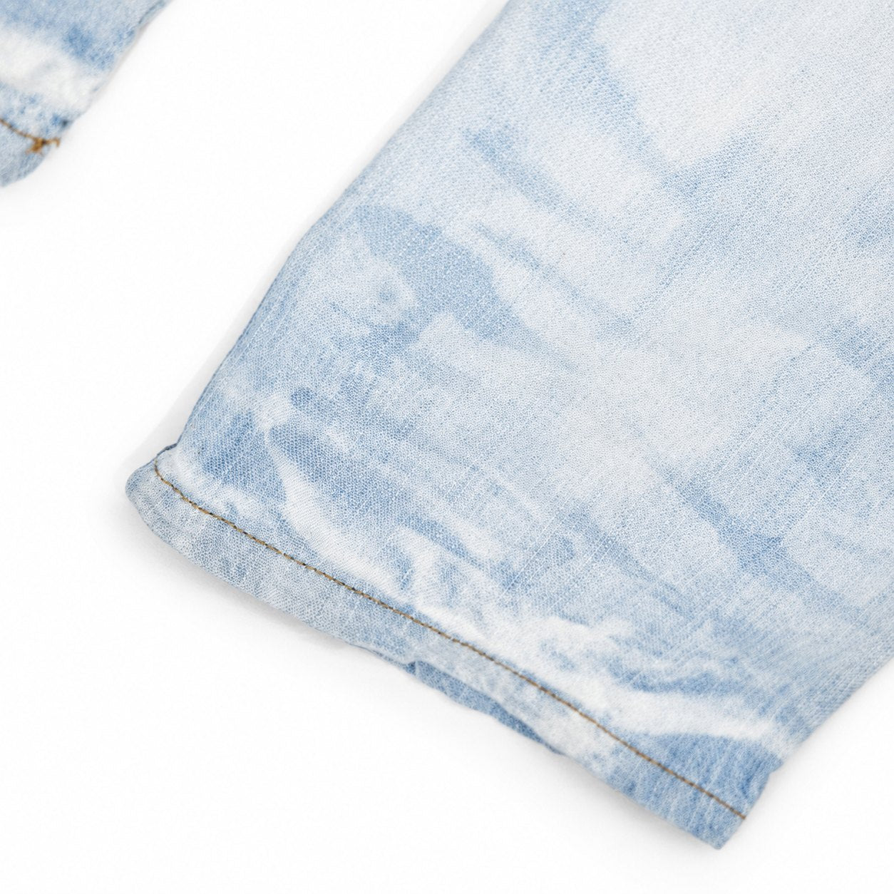 2006 Roberto Cavalli Low Rise Straight Leg Jeans in Acid Wash Denim - W28"