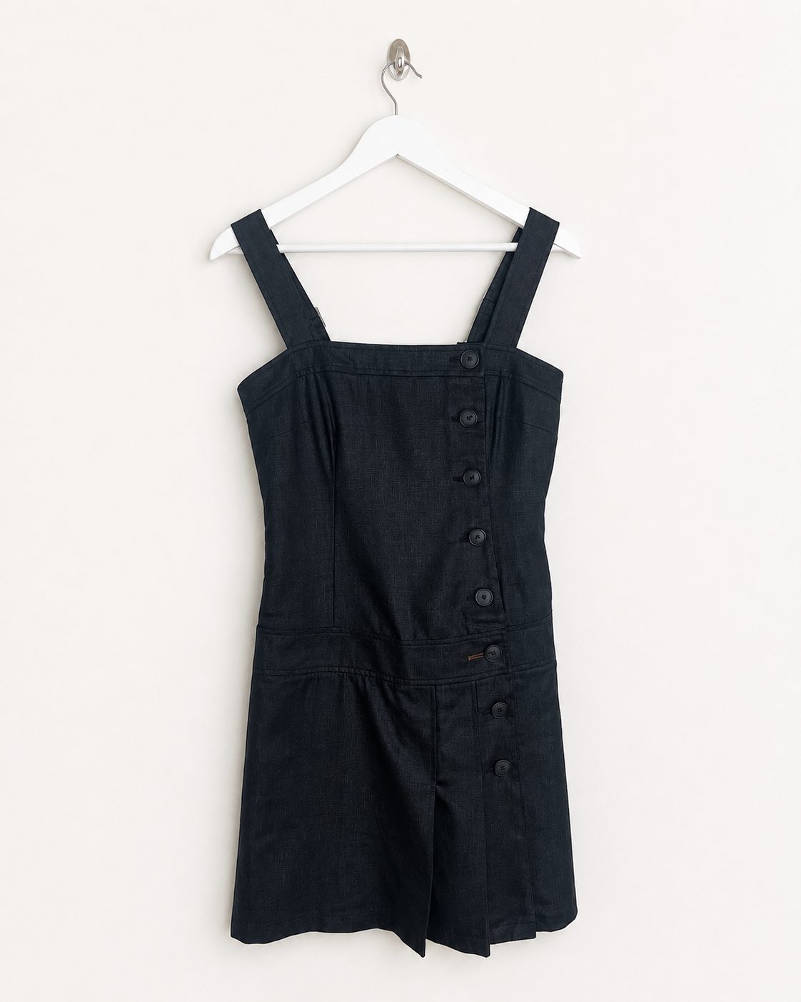 00's Cop Copine Denim Mini Dress Dress in Navy - S