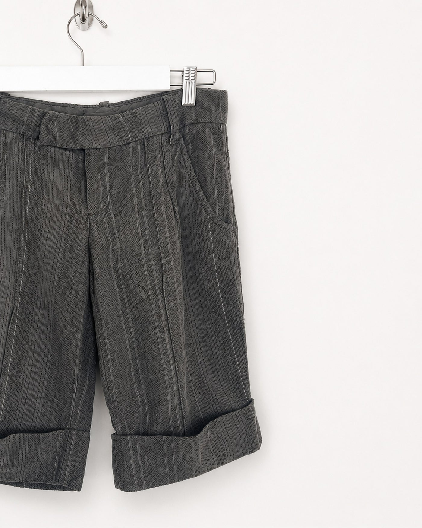 00's Diesel Tailored Bermuda Shorts in Grey - W28