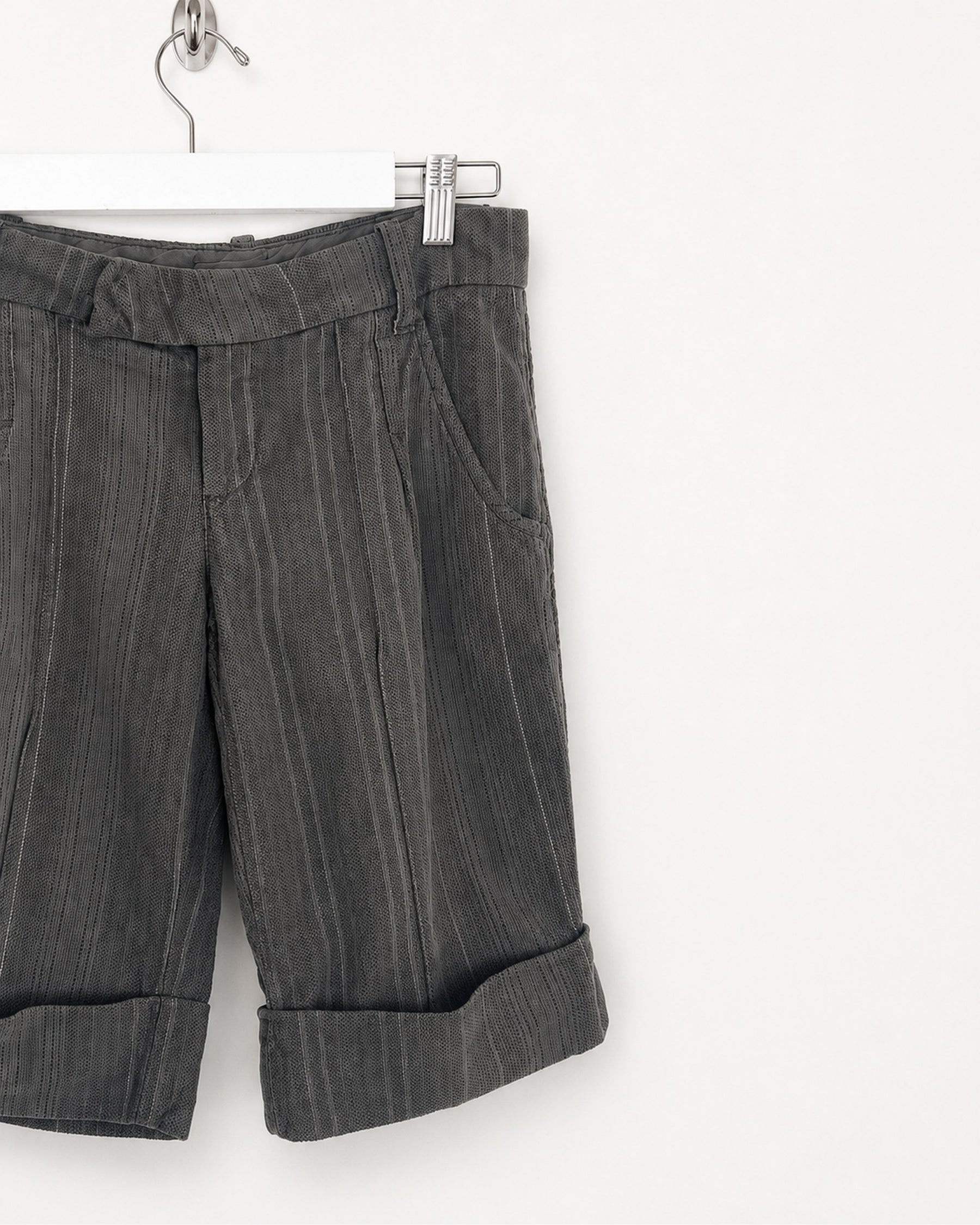 00's Diesel Tailored Bermuda Shorts in Grey - W28