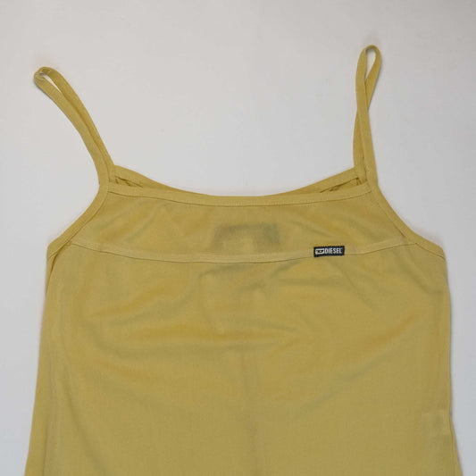 00's Diesel A Line Dress in Butter Yellow - S/M