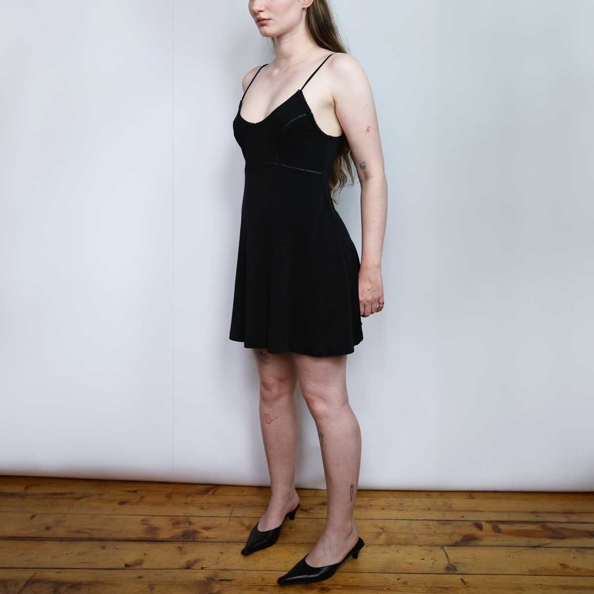 Late 90's Plein Sud Mini Dress with Sheer Seams in Black - XS/S | Vintage Plein Sud | Confessions of a Hoarder Confessions of a Hoarder Vintage Late 90's Plein Sud Mini Dress with Sheer Seams in Black - XS/S | Vintage Plein Sud | Confessions of a Hoarder Confessions of a Hoarder Vintage