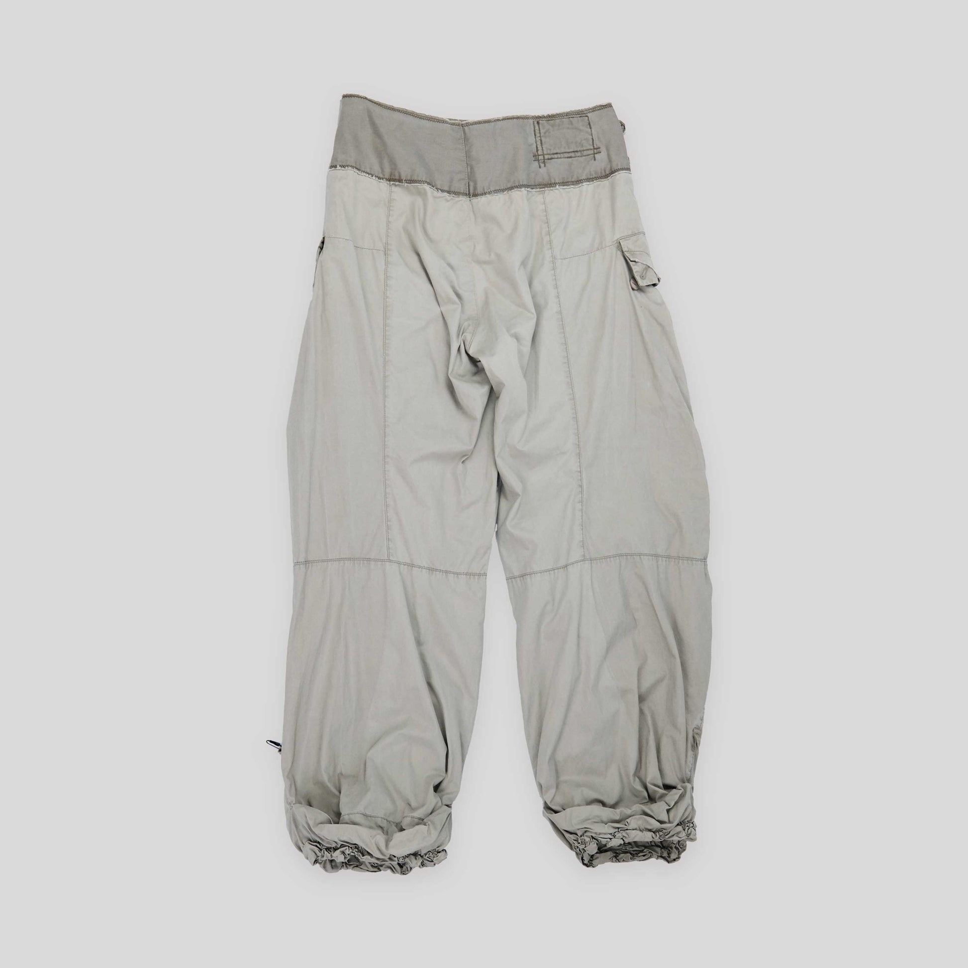 00's Marithé + François Girbaud Parachute Pants in Biege - W 