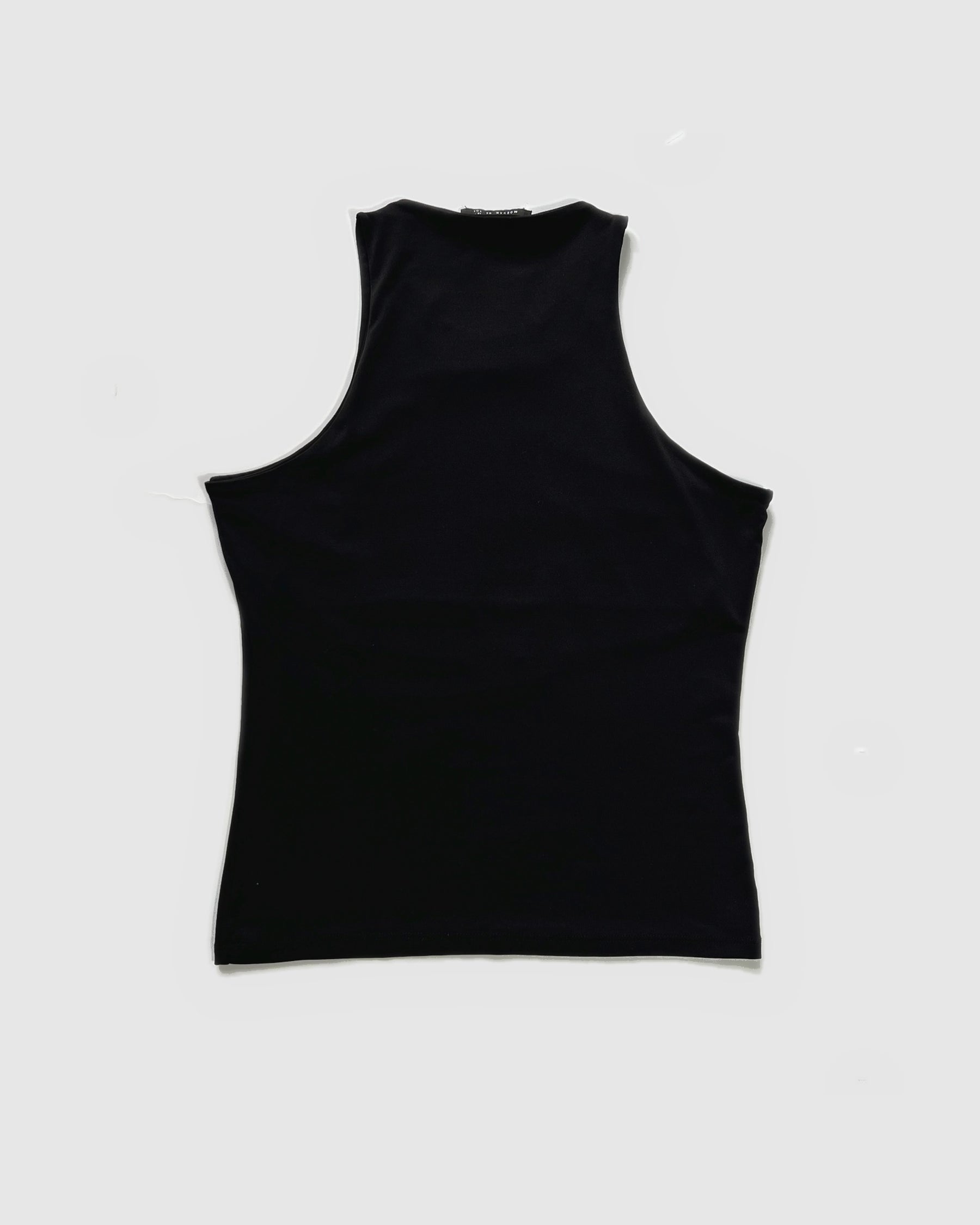 00's Morgan De Toi Tank Top with Studded Neckline in Black - M