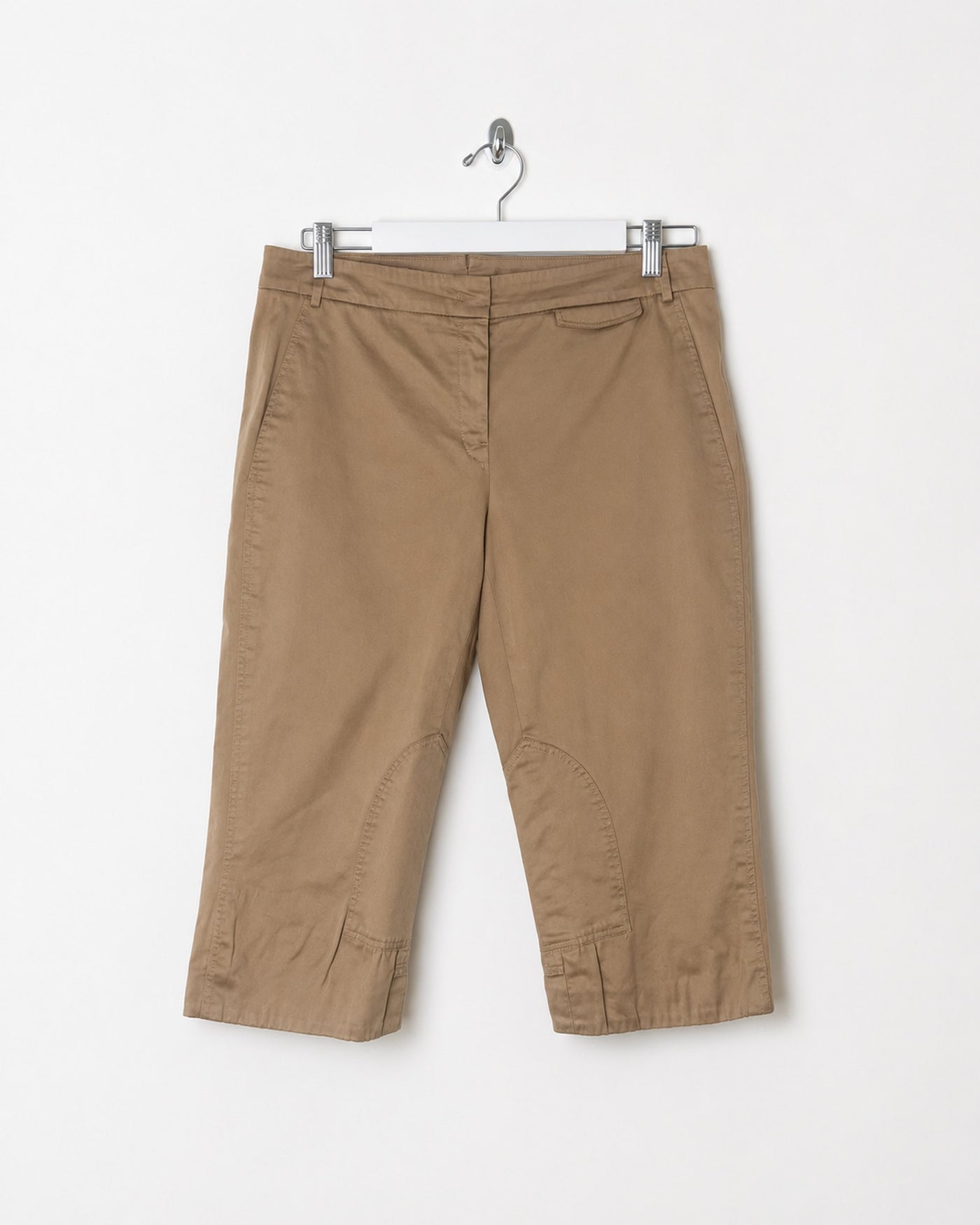 00's Jil Sander Capri Pants in Camel - W33"