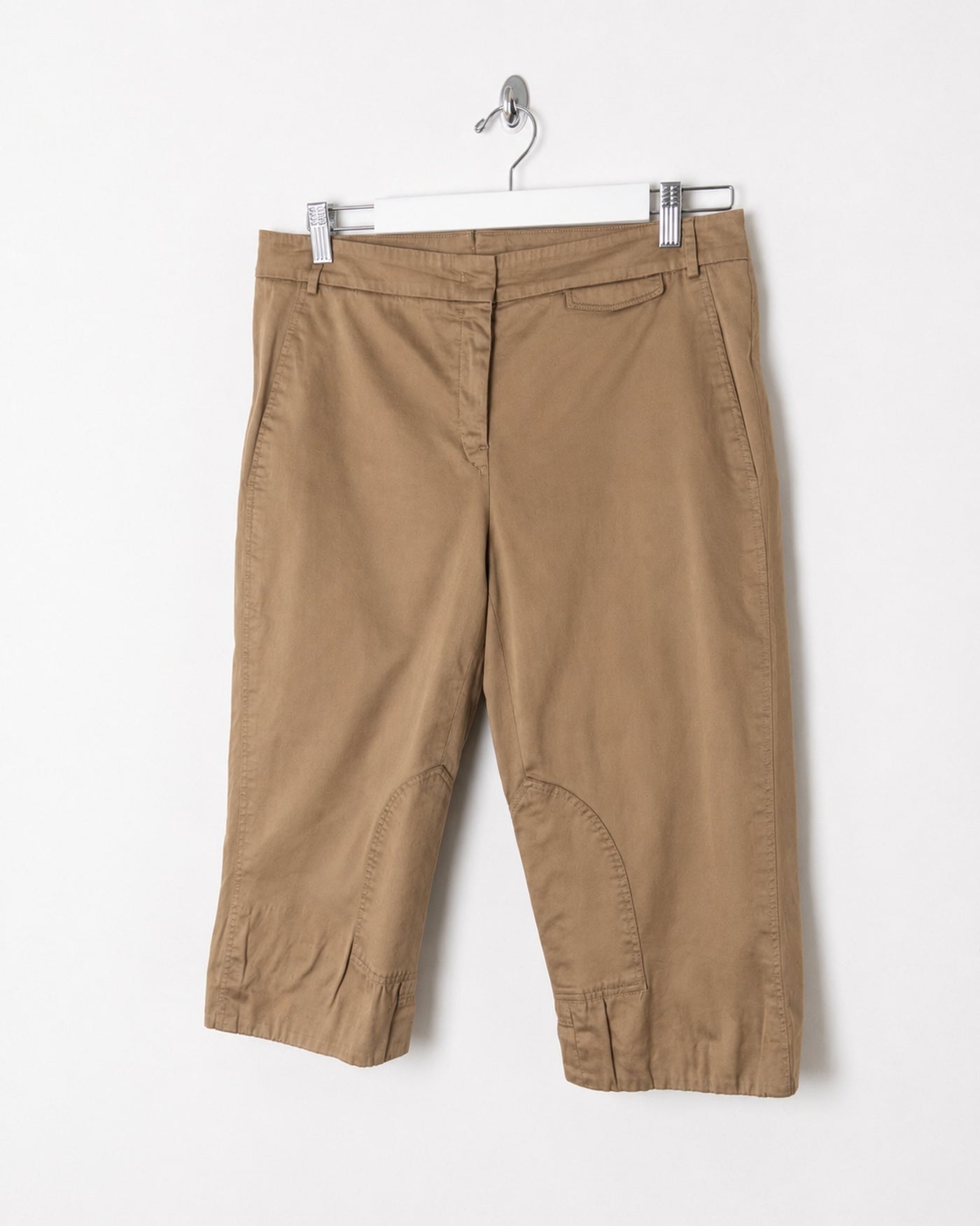00's Jil Sander Capri Pants in Camel - W33"