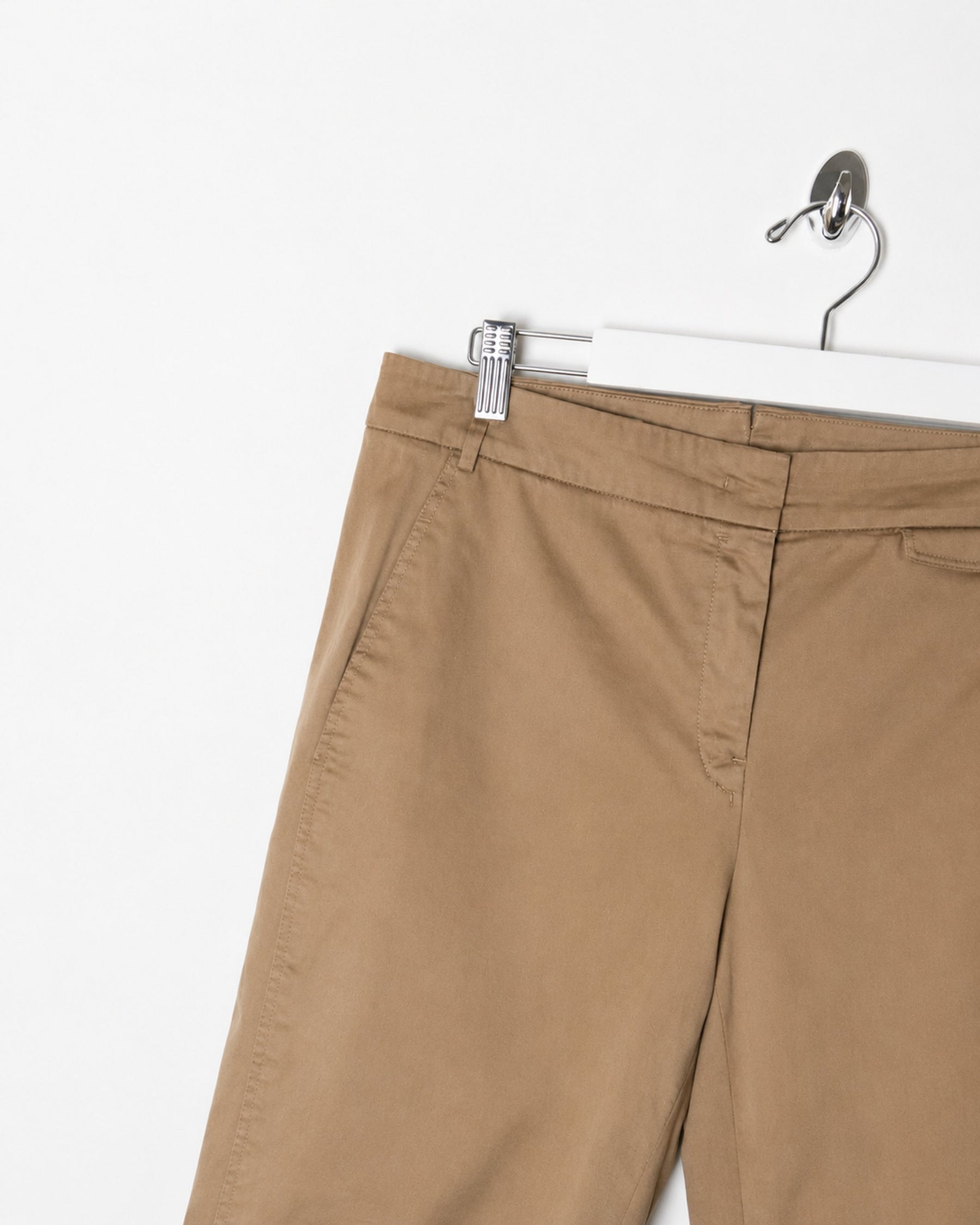00's Jil Sander Capri Pants in Camel - W33"