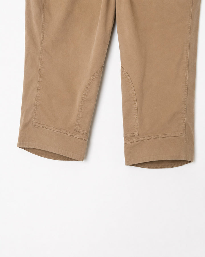 00's Jil Sander Capri Pants in Camel - W33"