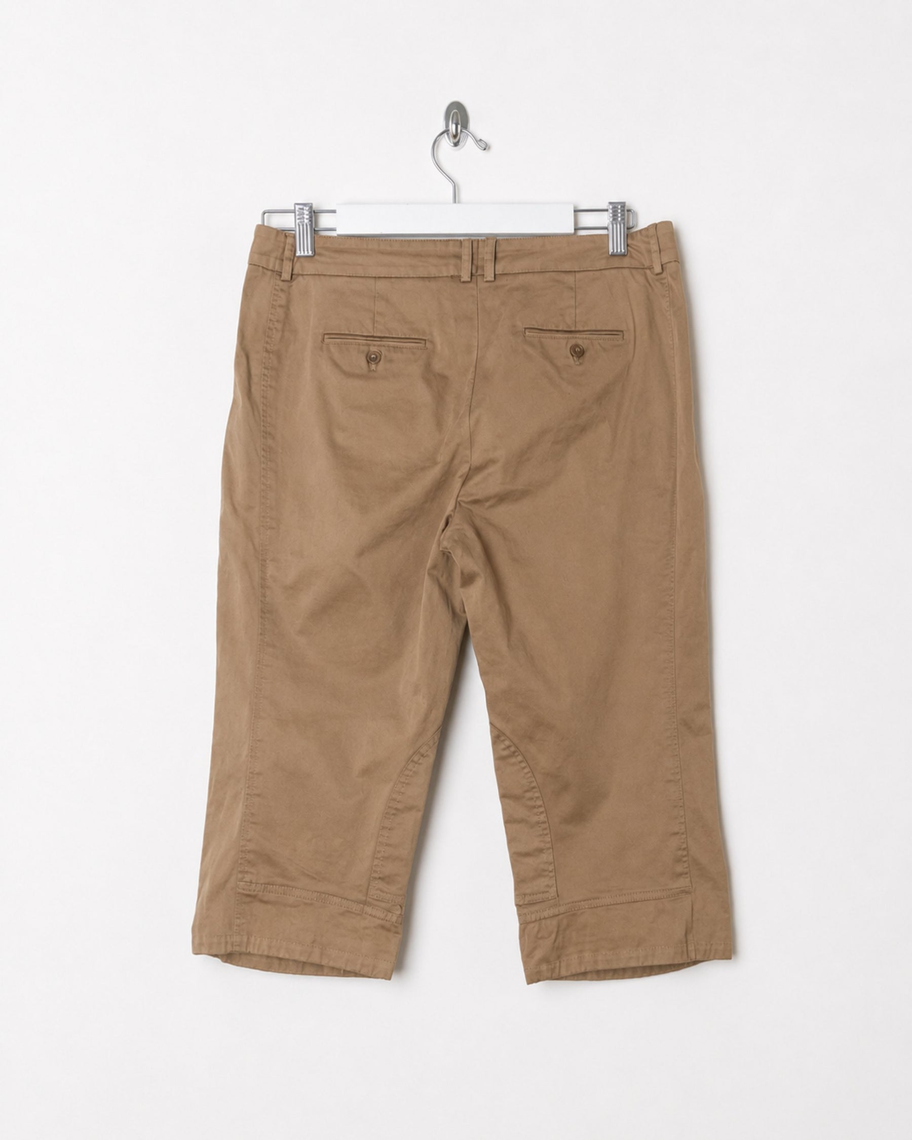 00's Jil Sander Capri Pants in Camel - W33"