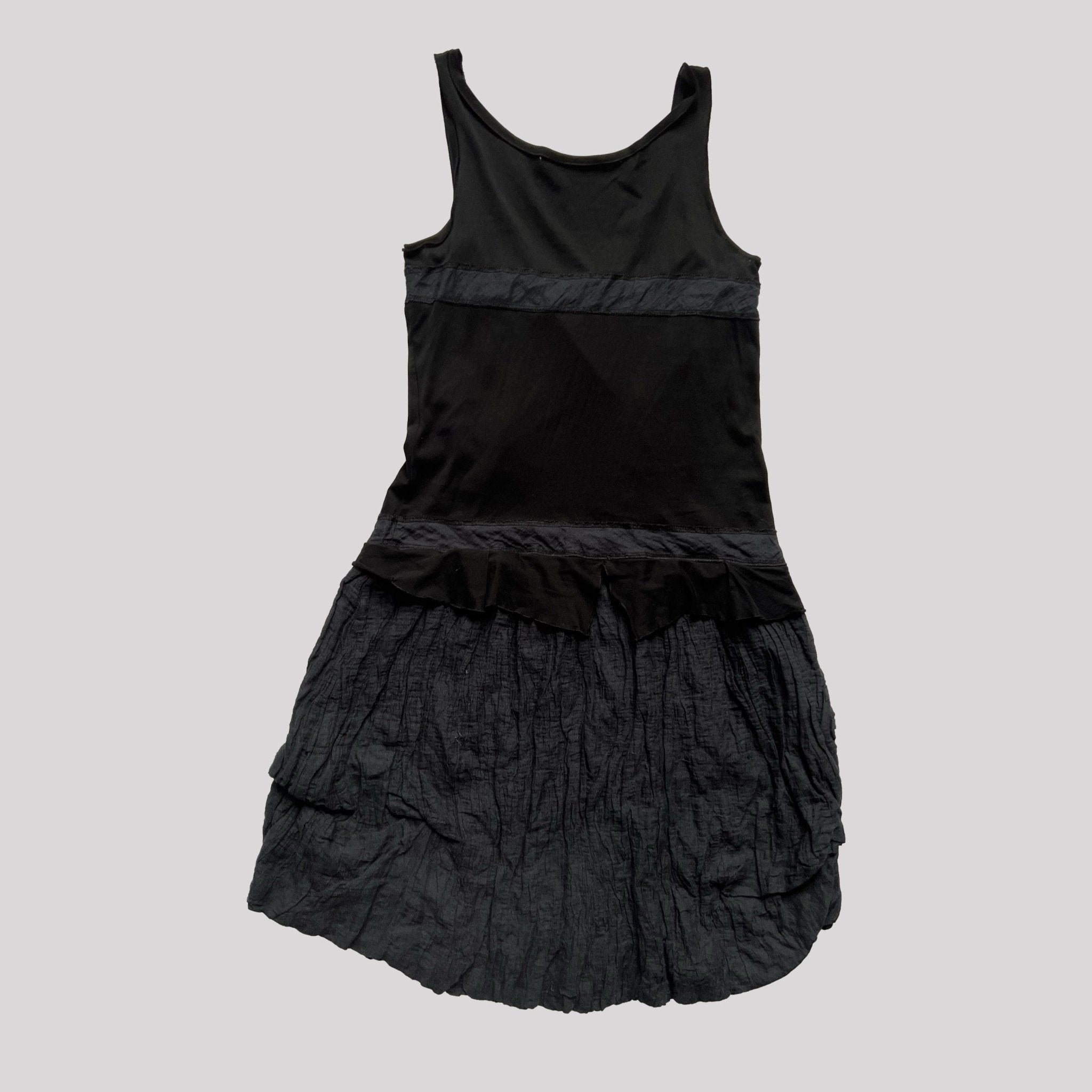 Vintage Marithe Francois Girbaud Tank Dress with Bubble Hem